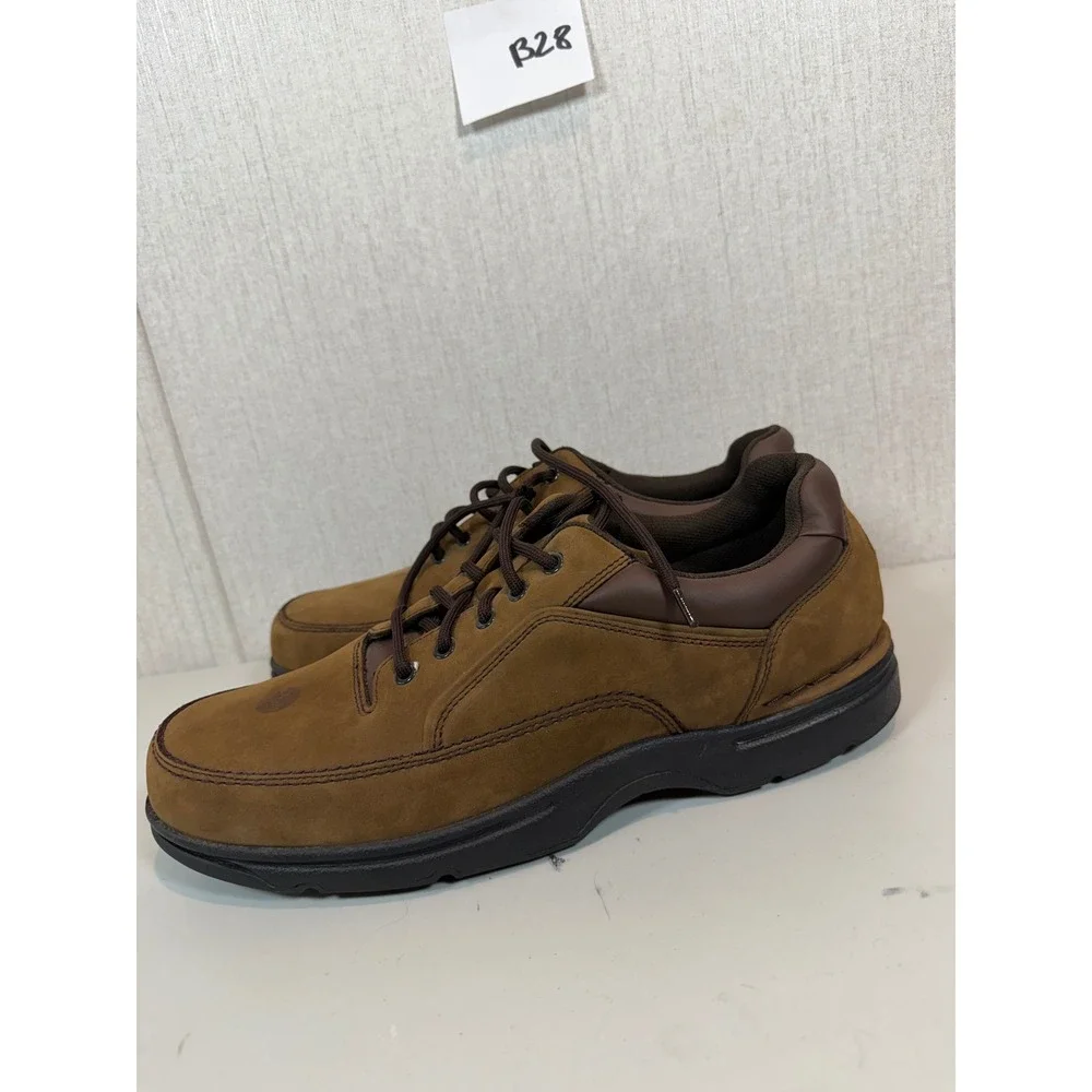 Rockport Eureka Walking Shoes‎ Mens 13W Sneaker Lace Up Leather Brown K71202